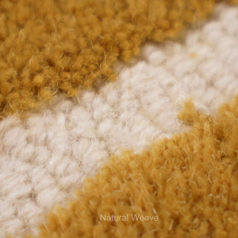 HandTuffted Premium Geometric Pattern High Quality Wool Area Rug